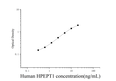 人氢离子/肽转运蛋白1(HPEPT1)ELISA检测试剂盒 [货号:JL17995]