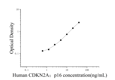 人周期素依赖性激酶抑制因子2A(CDKN2A；p16)ELISA检测试剂盒 [货号:JL19614]